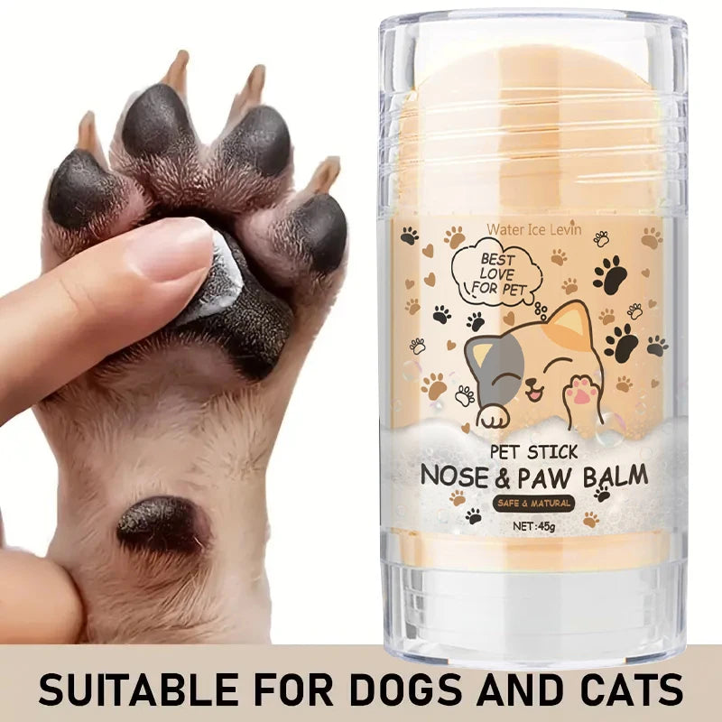 20g Dog Nose and Paw Balm Dog Paw Cream Cats Dogs Paw Protector Cream Pet Feet Moisturizer Pet Crack Feet Repair Pet Accessories