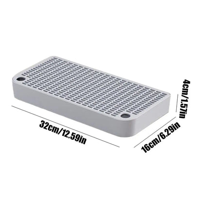 Waterproof Home Kitten Toilet Ramp Pedal with Filter Function Reusable Easy Cleaning Keeps Room Tidy Compact for Home Litter Box