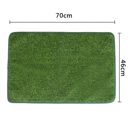 Reusable & Washable Dog Grass Mat - Odor-Control Artificial Lawn for Pet Training, Easy-Clean Pee Pad with Non-Slip Backing