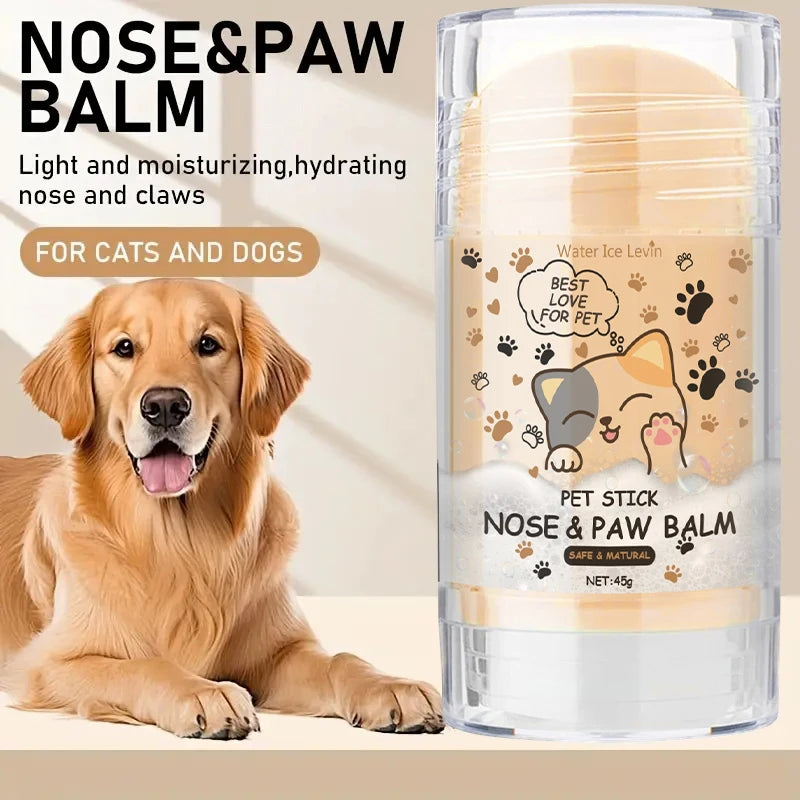 20g Dog Nose and Paw Balm Dog Paw Cream Cats Dogs Paw Protector Cream Pet Feet Moisturizer Pet Crack Feet Repair Pet Accessories