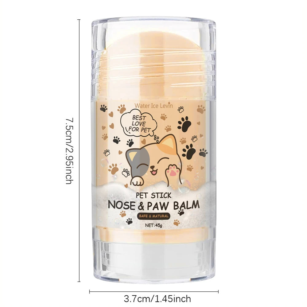 20g Dog Nose and Paw Balm Dog Paw Cream Cats Dogs Paw Protector Cream Pet Feet Moisturizer Pet Crack Feet Repair Pet Accessories