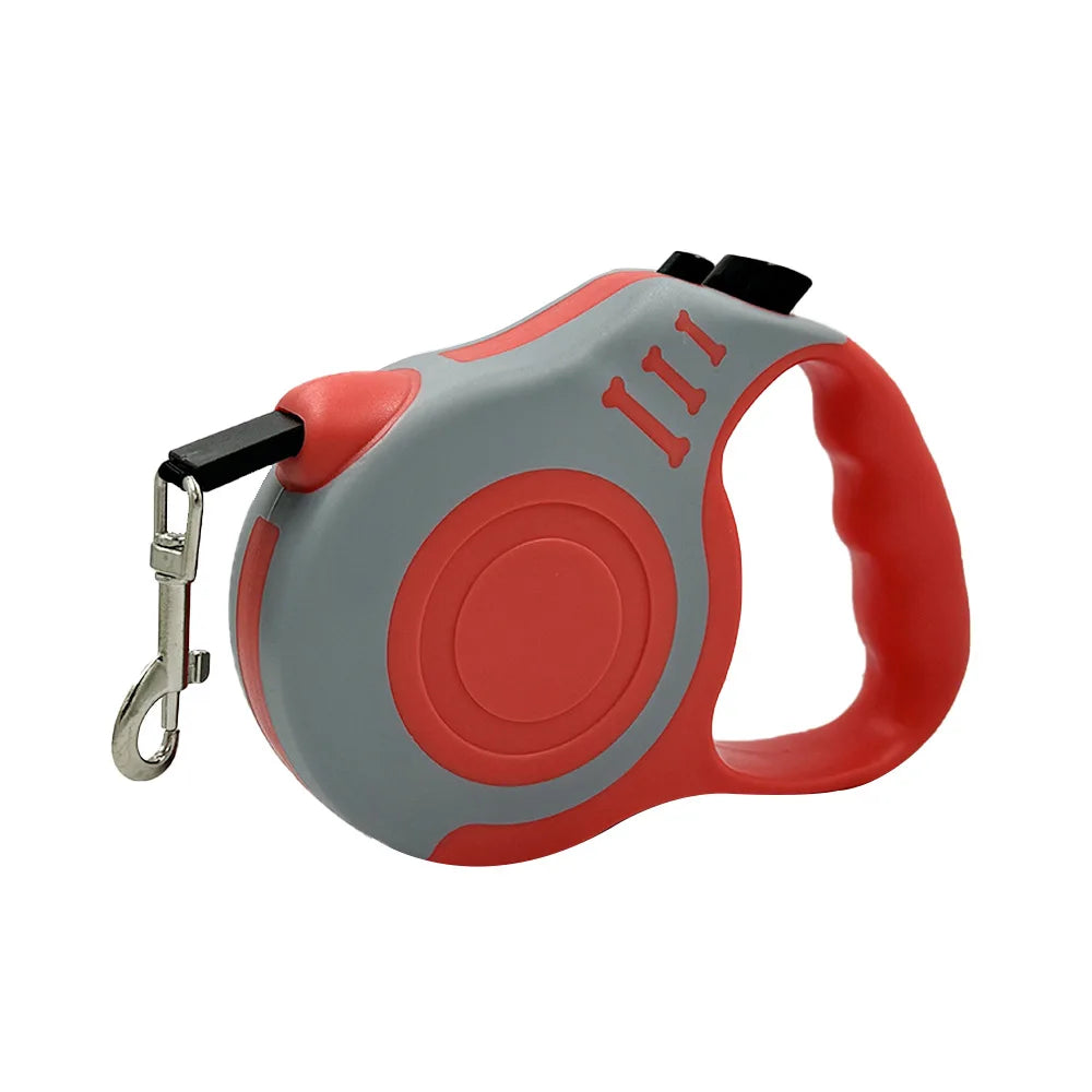 3m 5m Small Dog Automatic Telescopic Leash Dogs Traction Device Portable Dog Walking Artifact Equipped with Anti Slip Handle