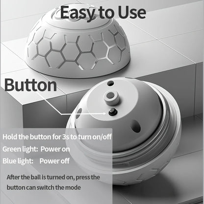 Smart Dog Toy Ball Electronic Interactive Pet Toy Ball USB Automatic Bouncing Rolling Toy Ball With RGB Lights Puppy Cat Product